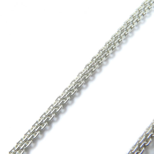 TIFFANY&Co. Necklace Main: AG925 Silver TIFFANY & Co. Hardware Large Double Link Pendant Women Used Authentic