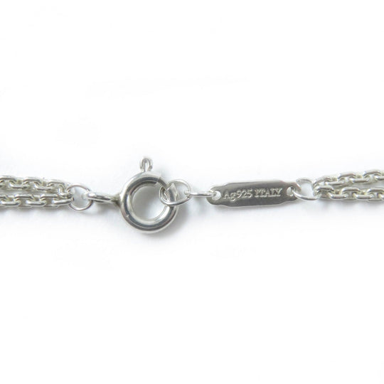 TIFFANY&Co. Necklace Main: AG925 Silver TIFFANY & Co. Hardware Large Double Link Pendant Women Used Authentic