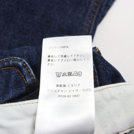 Christian Dior Denim pants 222P02A3524 Main: 100% cotton Indigo blue mens 46 Used Authentic