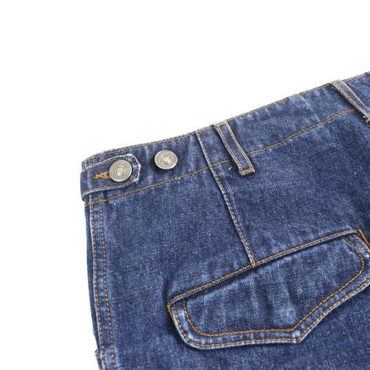 Christian Dior Denim pants 222P02A3524 Main: 100% cotton Indigo blue mens 46 Used Authentic