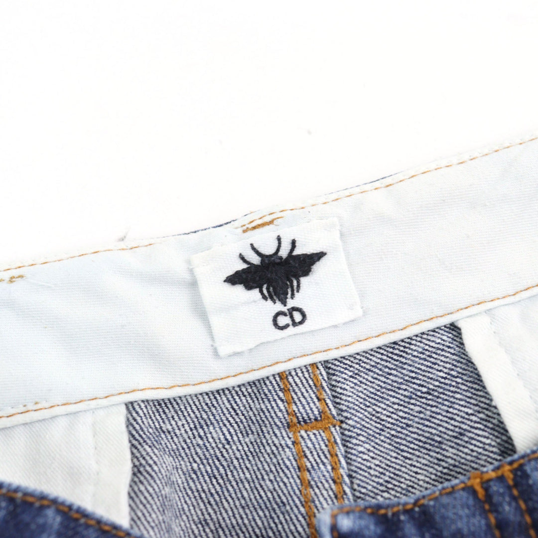 Christian Dior Denim pants 222P02A3524 Main: 100% cotton Indigo blue mens 46 Used Authentic
