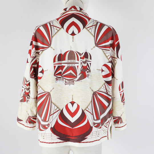 HERMES tops Main: 100% cotton Multi Margiela period Women 40 Used Authentic