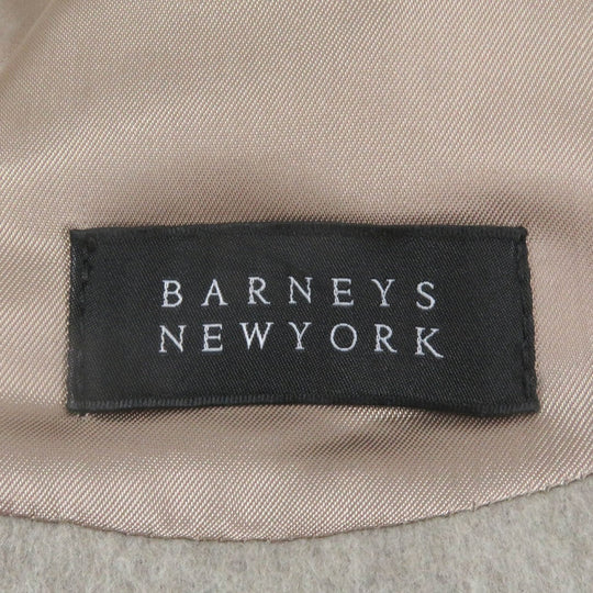 BARNEYS NEWYORK coat Outer: 100% wool, Lining: 100% rayon light beige mens 48 Used Authentic