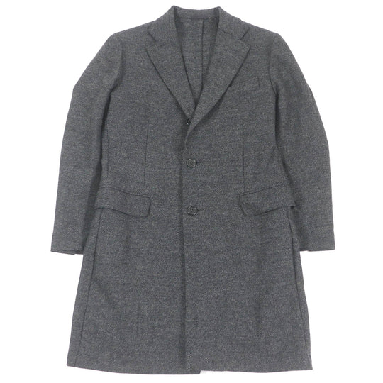 ERRICO FORMICOLA coat Outer: 100% wool, Lining: 60% rayon, Lining: 40% cupra gray mens 44 Used Authentic