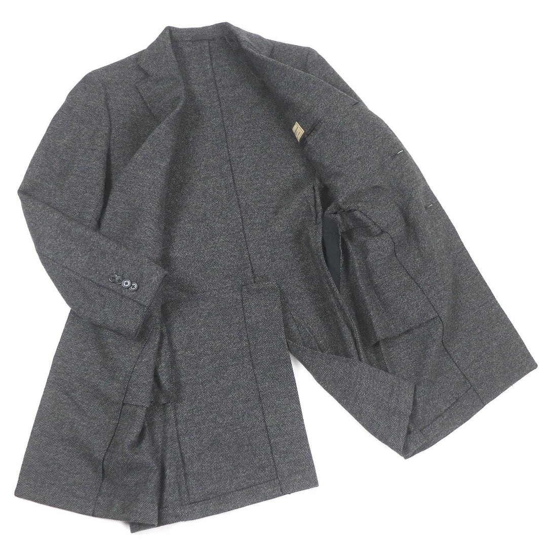 ERRICO FORMICOLA coat Outer: 100% wool, Lining: 60% rayon, Lining: 40% cupra gray mens 44 Used Authentic