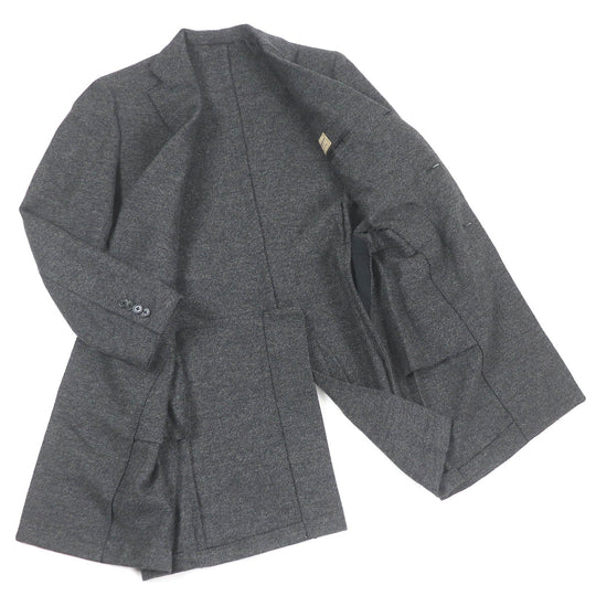 ERRICO FORMICOLA coat Outer: 100% wool, Lining: 60% rayon, Lining: 40% cupra gray mens 44 Used Authentic