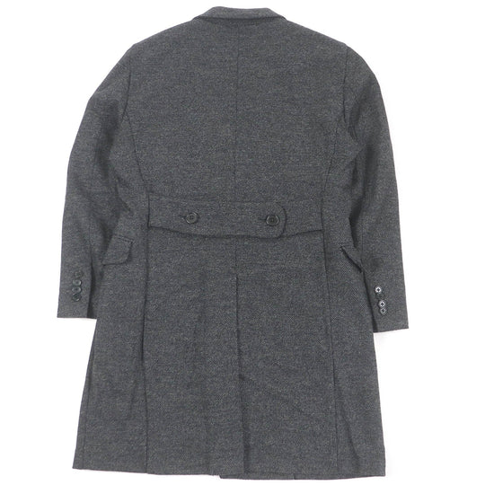 ERRICO FORMICOLA coat Outer: 100% wool, Lining: 60% rayon, Lining: 40% cupra gray mens 44 Used Authentic