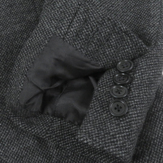 ERRICO FORMICOLA coat Outer: 100% wool, Lining: 60% rayon, Lining: 40% cupra gray mens 44 Used Authentic