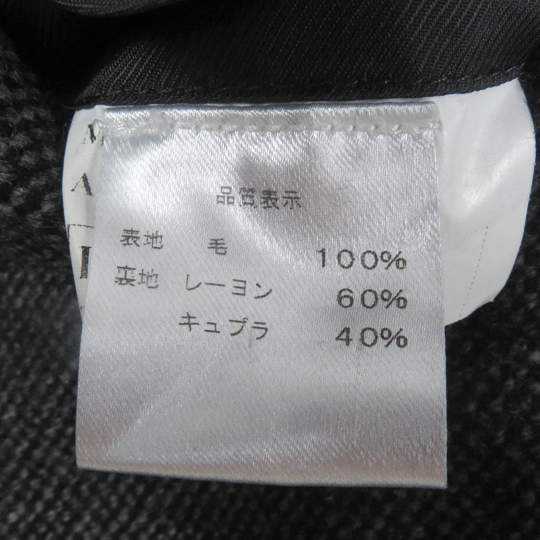ERRICO FORMICOLA coat Outer: 100% wool, Lining: 60% rayon, Lining: 40% cupra gray mens 44 Used Authentic