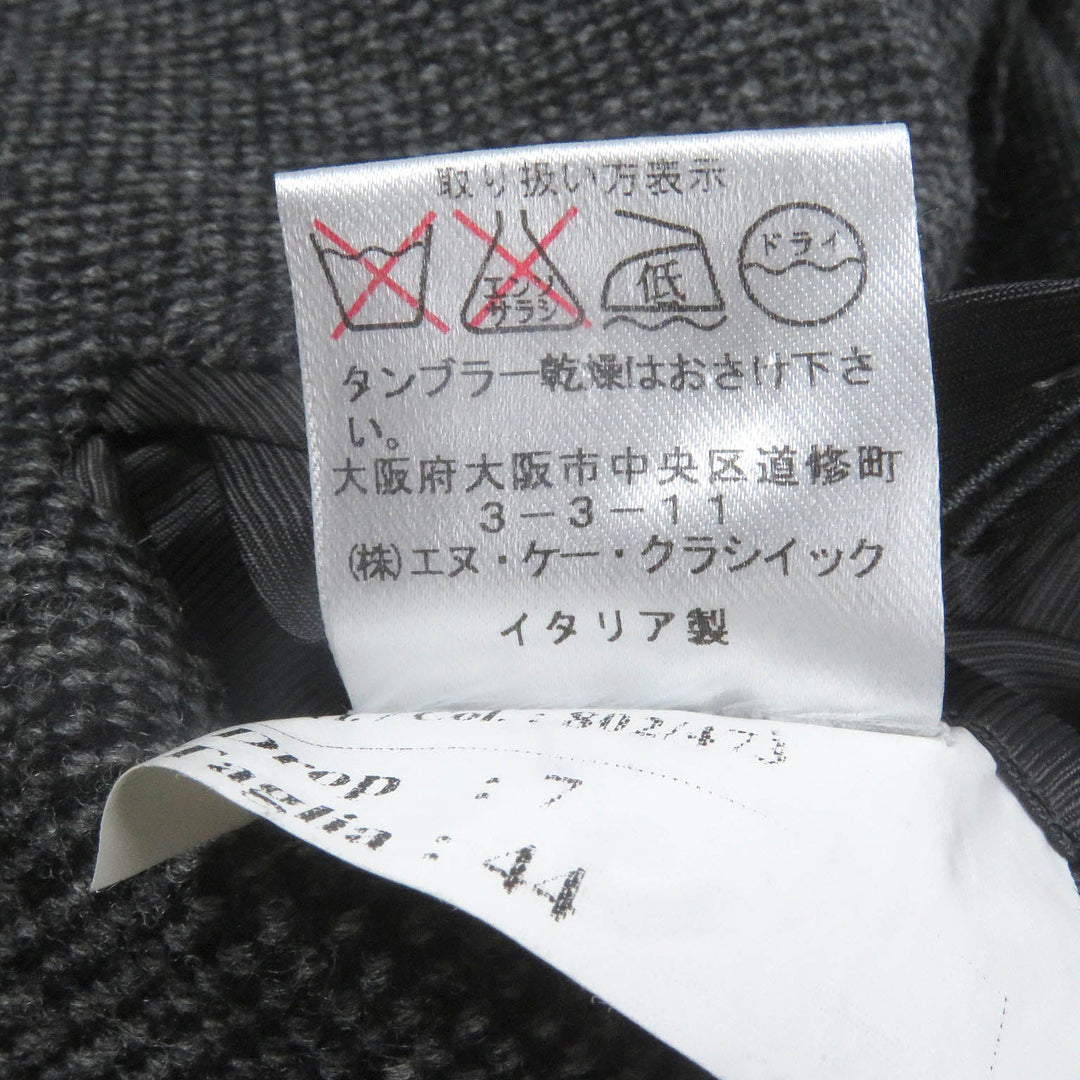 ERRICO FORMICOLA coat Outer: 100% wool, Lining: 60% rayon, Lining: 40% cupra gray mens 44 Used Authentic