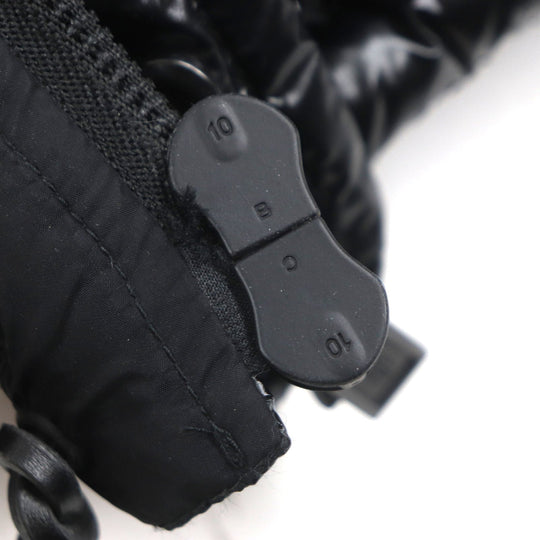 DSQUARED2 Down vest S71FB0292 Outer: 100% nylon, Lining: 100% nylon, Filling: 80% down, Filling: 20% feather, Fur: Mouton black mens 48 Used Authentic