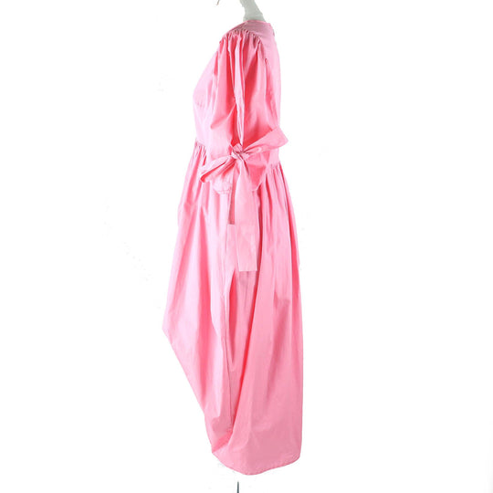 CECILIE BAHNSEN one piece 22RTW10014 Main: 100% cotton pink DELANY DRESS Women Used Authentic