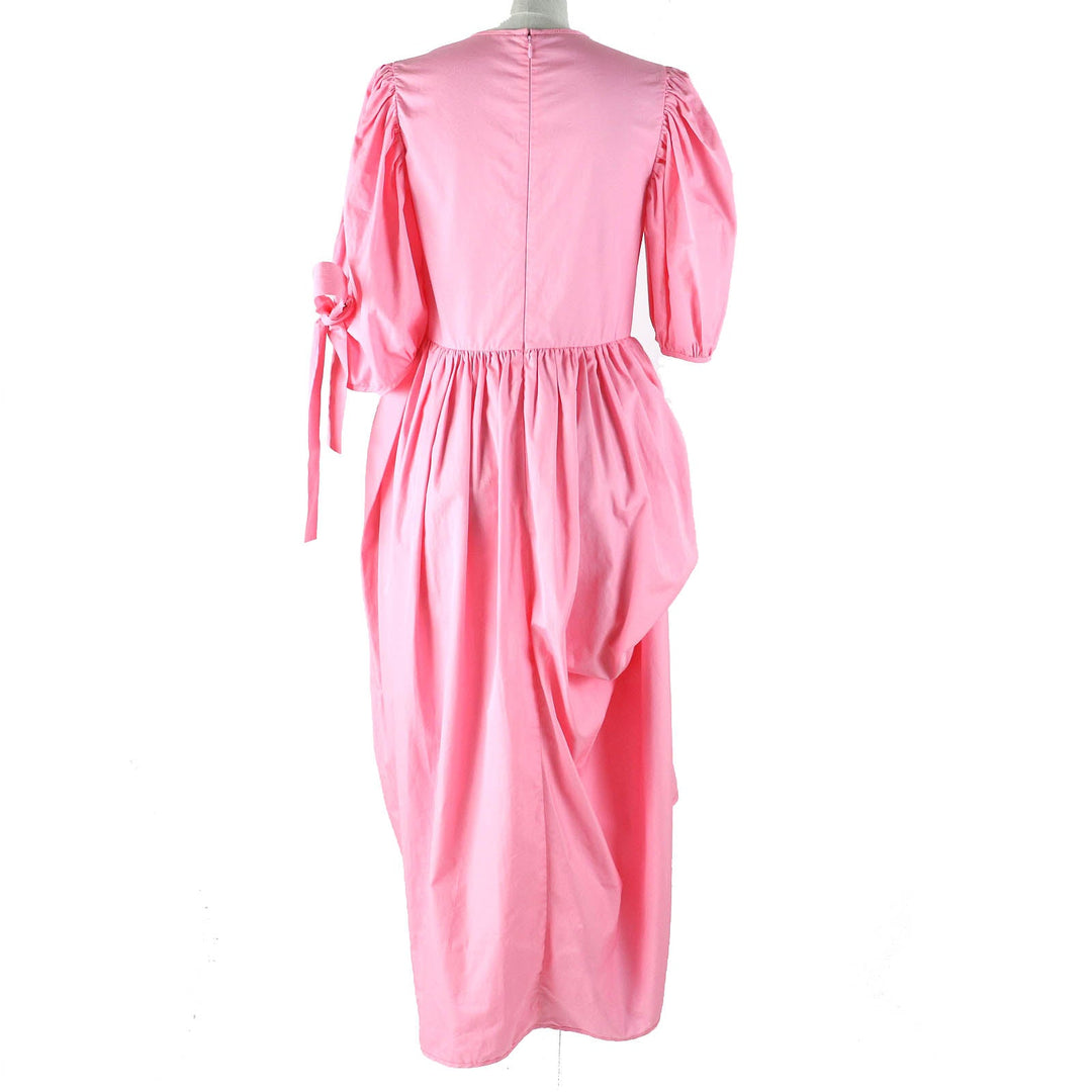 CECILIE BAHNSEN one piece 22RTW10014 Main: 100% cotton pink DELANY DRESS Women Used Authentic