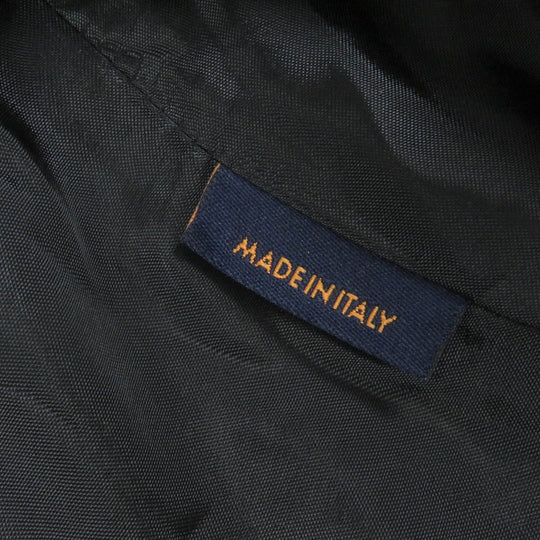 LOUIS VUITTON Jacket Outer: 82% cotton, Outer: 10% wool, Outer: 8% silk, Lining: 40% cupra, Lining: 32% cotton black mens 52 Used Authentic