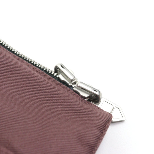 HERMES Jacket 21-5514 Main: 100% cotton, part: 100% nylon, part: 81% cotton, part: 16% nylon, part: 3% polyurethane Purple Khaki Gray mens 54 Used Authentic