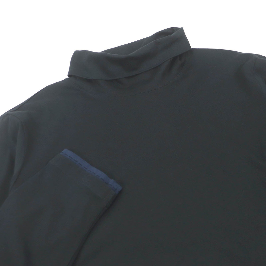 HERMES tops Main: 100% cotton black mens S Used Authentic