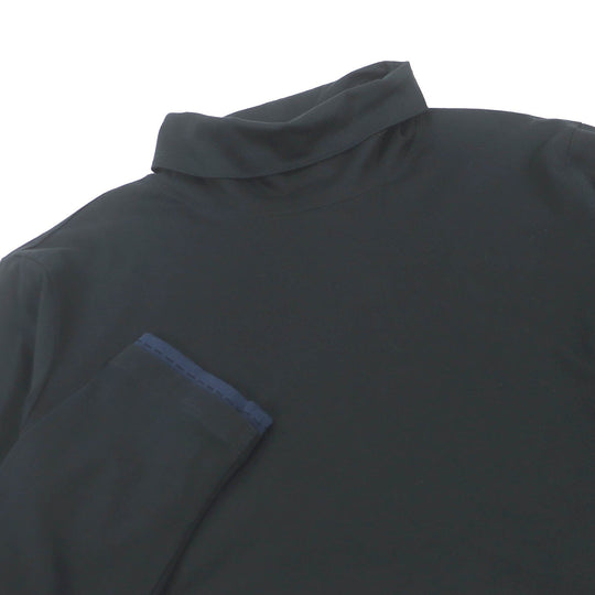 HERMES tops Main: 100% cotton black mens S Used Authentic
