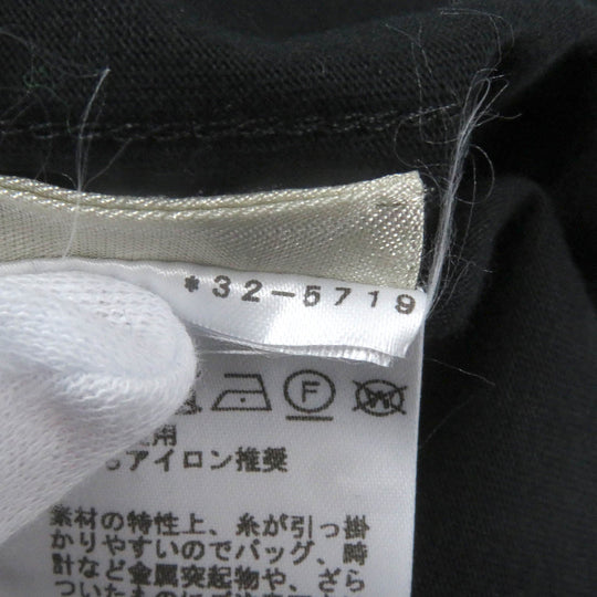 HERMES tops Main: 100% cotton black mens S Used Authentic