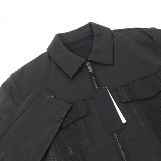 JOSEPH Jacket Outer: Sheepskin, Lining: Polyester, Sleeve Lining: Cupra black mens 48 Used Authentic