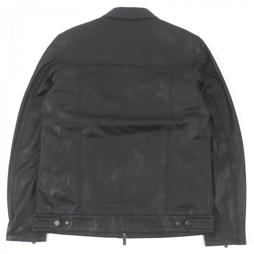 JOSEPH Jacket Outer: Sheepskin, Lining: Polyester, Sleeve Lining: Cupra black mens 48 Used Authentic