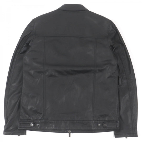 JOSEPH Jacket Outer: Sheepskin, Lining: Polyester, Sleeve Lining: Cupra black mens 48 Used Authentic