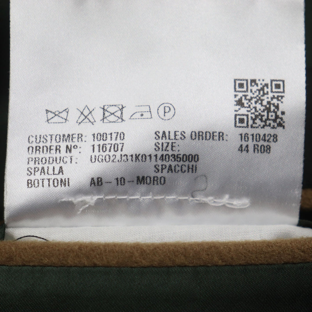 KITON Chester coat Outer: 100% cashmere, Lining: 100% cupra Camel mens 44 Used Authentic
