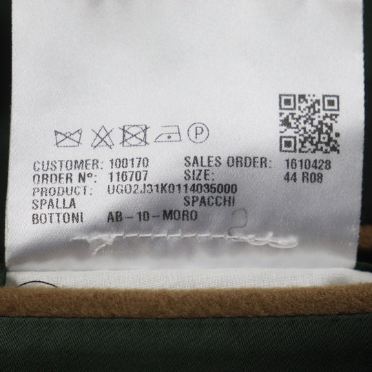KITON Chester coat Outer: 100% cashmere, Lining: 100% cupra Camel mens 44 Used Authentic