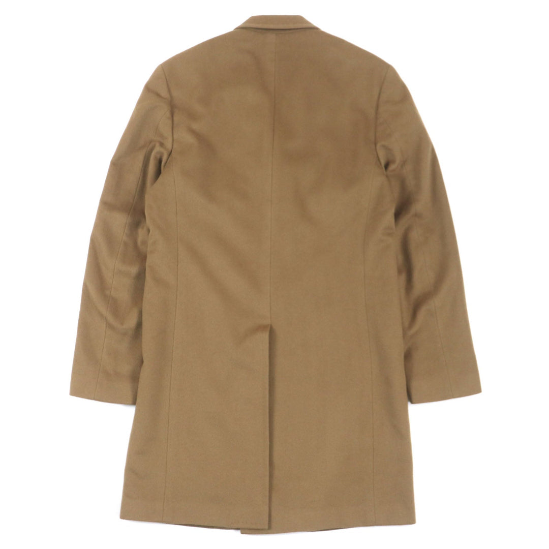 KITON Chester coat Outer: 100% cashmere, Lining: 100% cupra Camel mens 44 Used Authentic