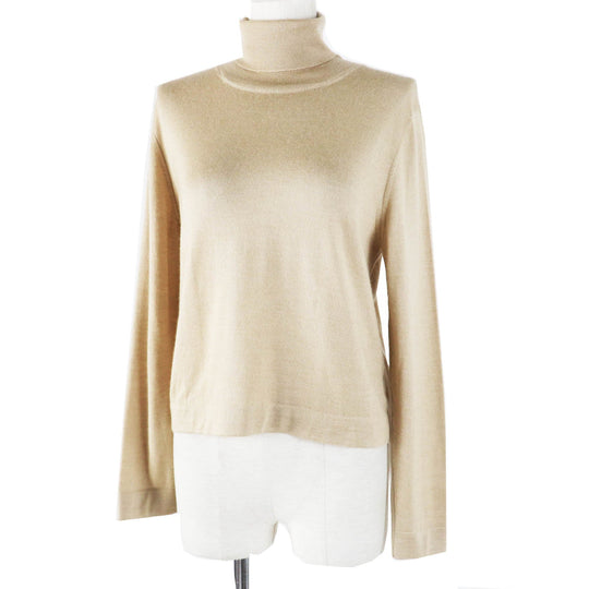 HERMES knit Main: 70% cashmere, Main: 30% silk beige Margiela period Women Used Authentic