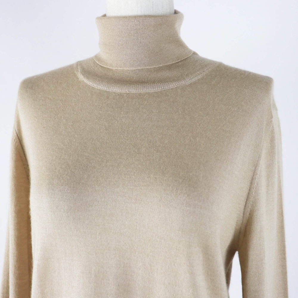 HERMES knit Main: 70% cashmere, Main: 30% silk beige Margiela period Women Used Authentic