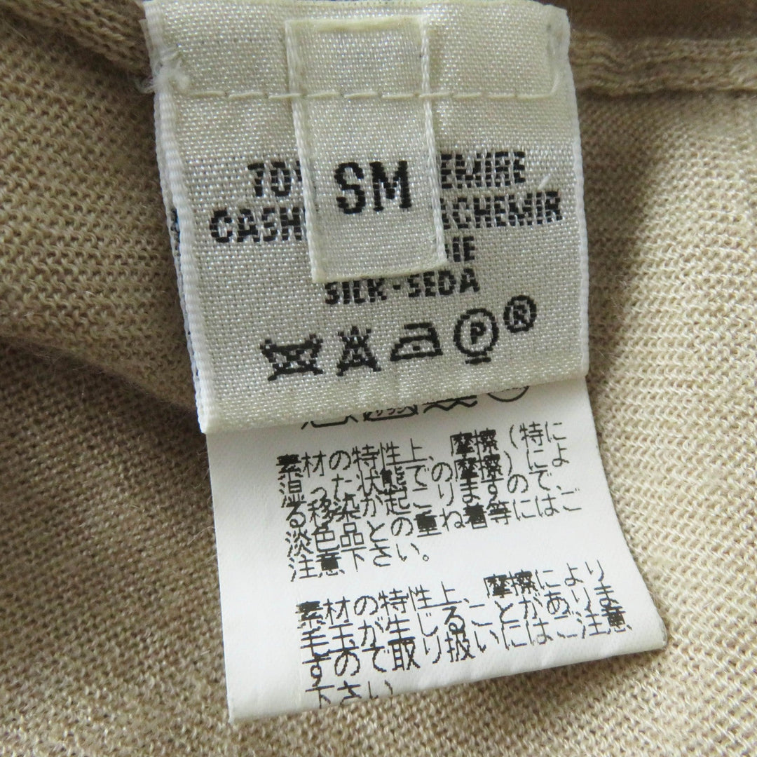HERMES knit Main: 70% cashmere, Main: 30% silk beige Margiela period Women Used Authentic