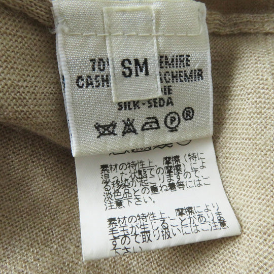 HERMES knit Main: 70% cashmere, Main: 30% silk beige Margiela period Women Used Authentic