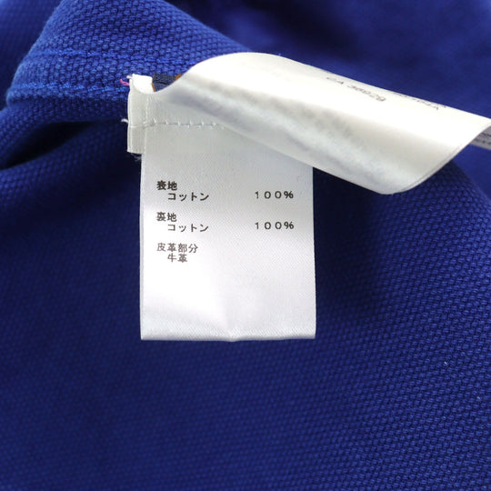 LOUIS VUITTON Denim Jacket HMA83W Main: 100% cotton, Leather part: Cowhide Blue pink Amen Break Cropped Gradient Denim Jacket mens 48 Used Authentic