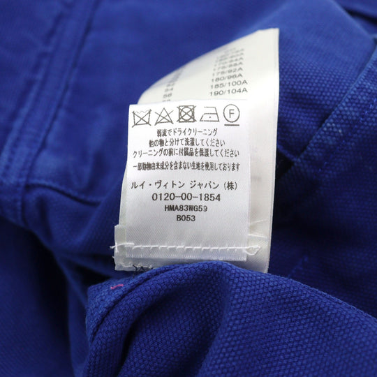 LOUIS VUITTON Denim Jacket HMA83W Main: 100% cotton, Leather part: Cowhide Blue pink Amen Break Cropped Gradient Denim Jacket mens 48 Used Authentic