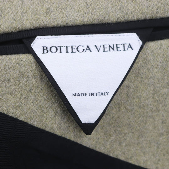 BOTTEGAVENETA Chester coat 647389 Outer: 80% wool, Outer: 20% nylon, Lining: 100% rayon, Lining: 100% cotton Green type mens 46 Used Authentic