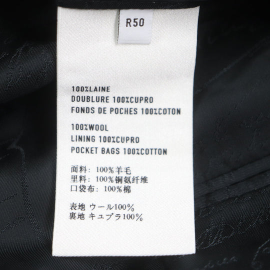 Berluti tailored jacket Outer: 100% wool, Lining: 100% cupra black mens 50 Used Authentic