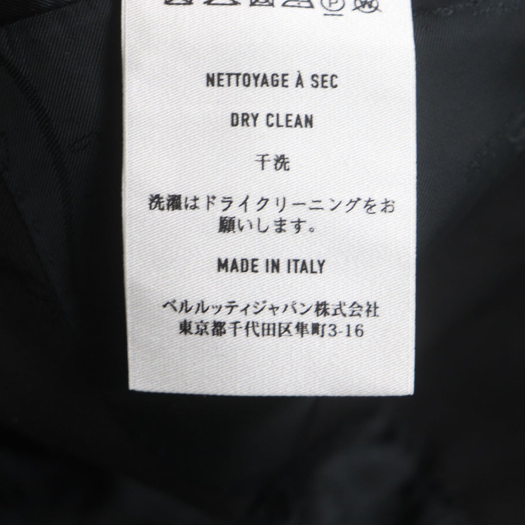 Berluti tailored jacket Outer: 100% wool, Lining: 100% cupra black mens 50 Used Authentic