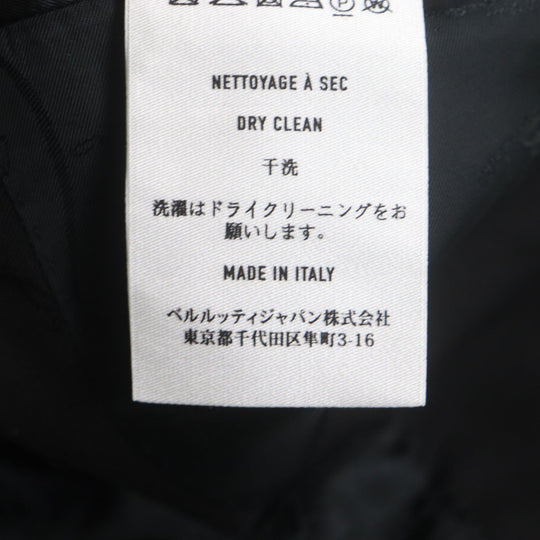 Berluti tailored jacket Outer: 100% wool, Lining: 100% cupra black mens 50 Used Authentic