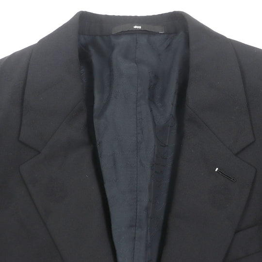Berluti tailored jacket Outer: 100% wool, Lining: 100% cupra black mens 50 Used Authentic