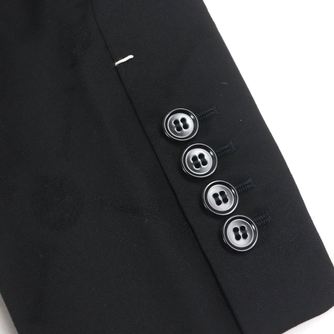 Berluti tailored jacket Outer: 100% wool, Lining: 100% cupra black mens 50 Used Authentic