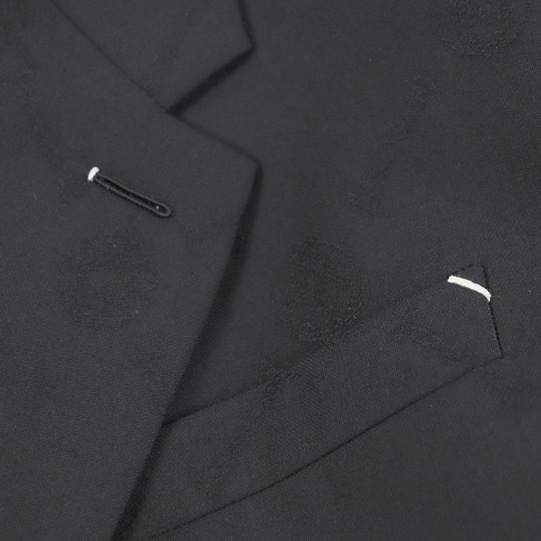 Berluti tailored jacket Outer: 100% wool, Lining: 100% cupra black mens 50 Used Authentic