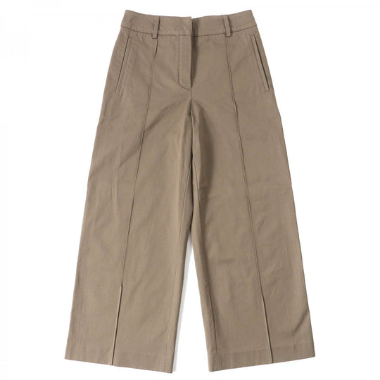 HERMES Pants 3H0426DN cotton Brown type 36