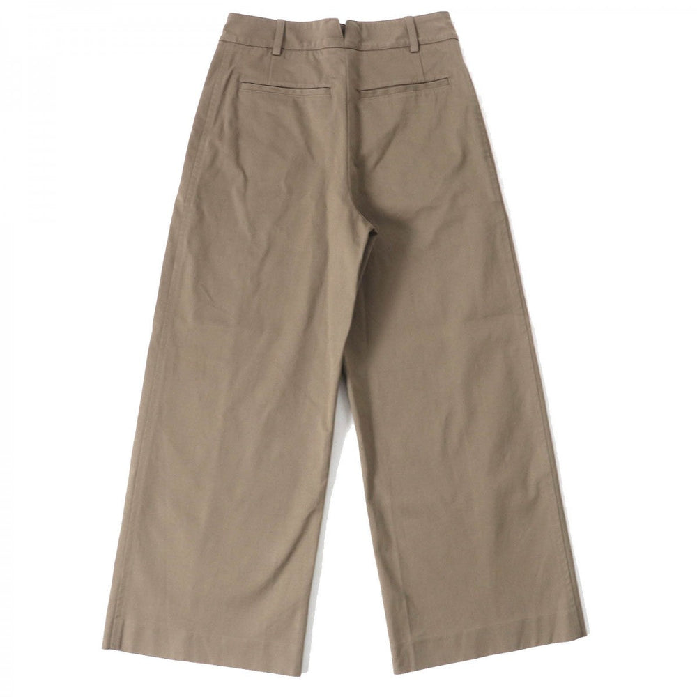 HERMES Pants 3H0426DN cotton Brown type 36