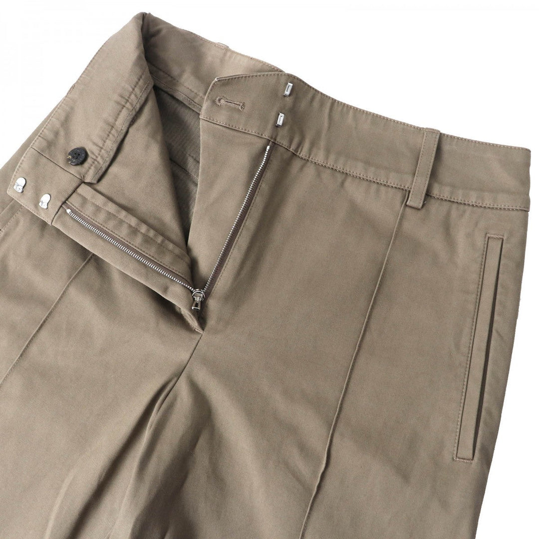 HERMES Pants 3H0426DN cotton Brown type 36
