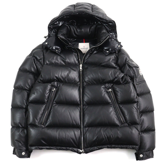 MONCLER Down jacket E20914183105 50118 Outer: Sheepskin, Lining: 100% nylon, Filling: 90% down, Filling: 10% feather black DASSIN GIUBBOTTO mens 5 Used Authentic