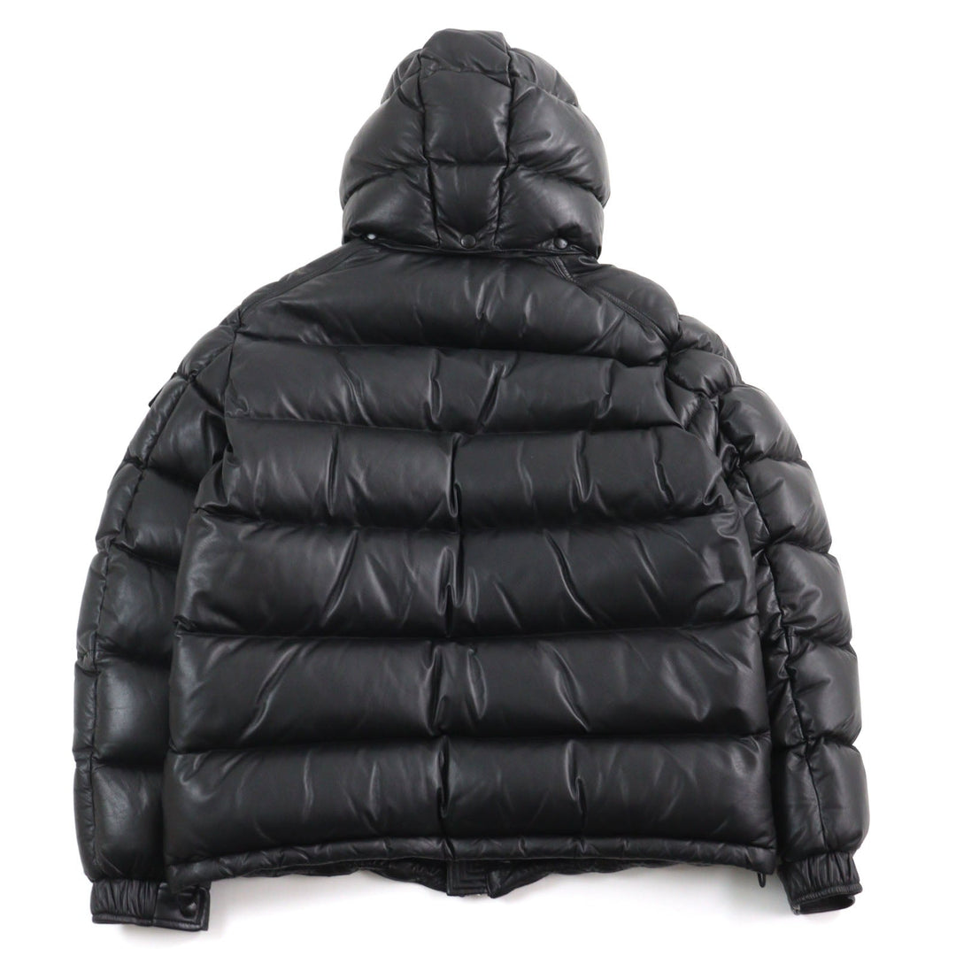 MONCLER Down jacket E20914183105 50118 Outer: Sheepskin, Lining: 100% nylon, Filling: 90% down, Filling: 10% feather black DASSIN GIUBBOTTO mens 5 Used Authentic