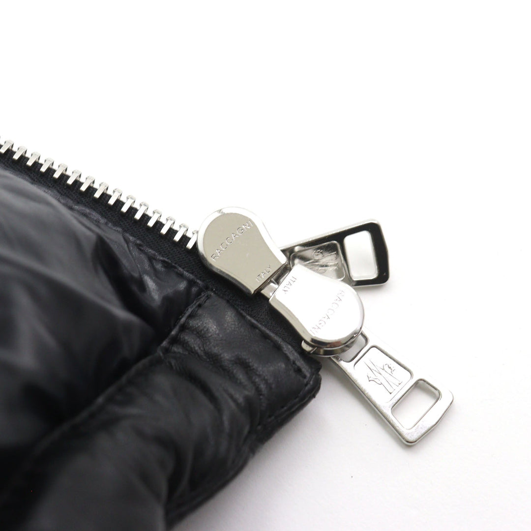 MONCLER Down jacket E20914183105 50118 Outer: Sheepskin, Lining: 100% nylon, Filling: 90% down, Filling: 10% feather black DASSIN GIUBBOTTO mens 5 Used Authentic