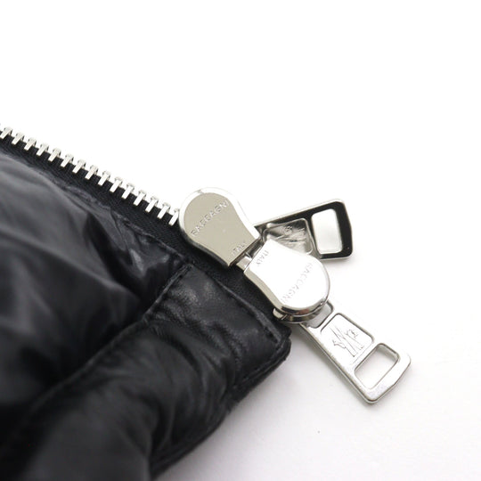 MONCLER Down jacket E20914183105 50118 Outer: Sheepskin, Lining: 100% nylon, Filling: 90% down, Filling: 10% feather black DASSIN GIUBBOTTO mens 5 Used Authentic