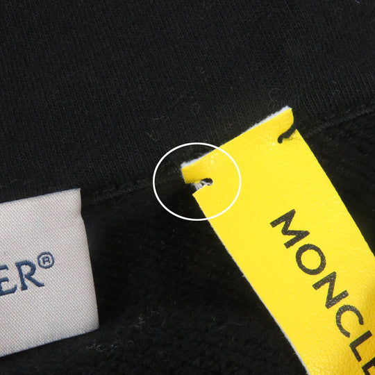 MONCLER GENIUS 5 Hoodie Main: 100% wool, Main: 100% cotton Gray black MAGLIONE TRICOT CARDIGAN mens M Used Authentic