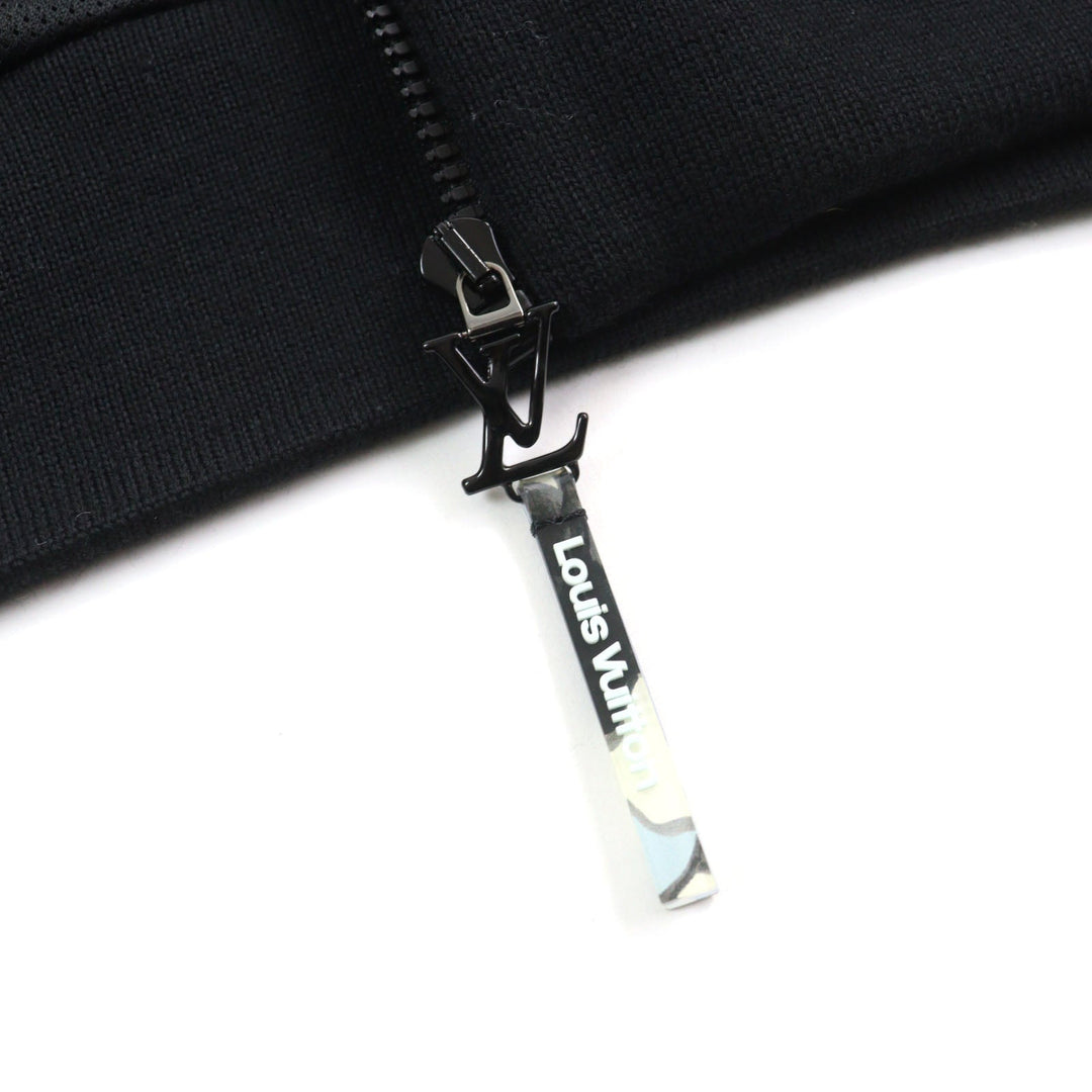 LOUIS VUITTON Jacket HQY18W Outer: 55% polyester, Outer: 45% acrylic, Lining: 85% polyester, Lining: 15% polyurethane, Part: 100% nylon multicolor mens L Used Authentic